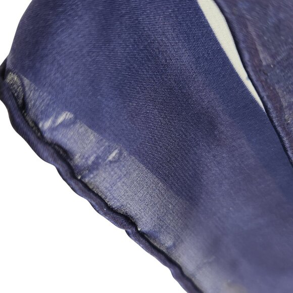 VTG Tongyu 100% Silk Scarf 42x42 Hand Rolled Hem Chinese Dragon Motif Multicolor - Picture 13 of 15